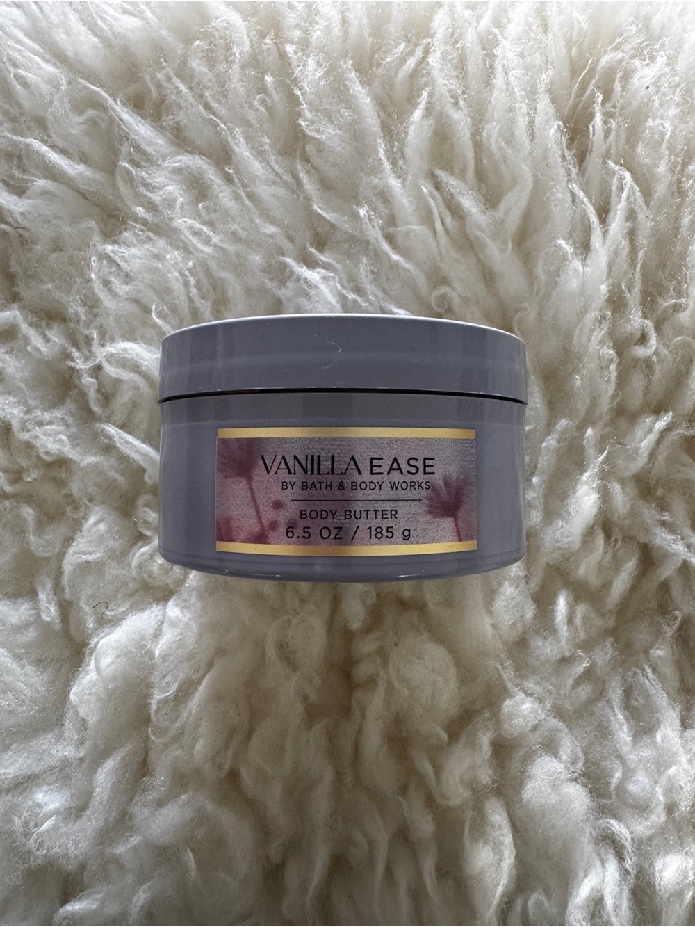 New BBW Vanilla Ease Moisturizing Body Butter